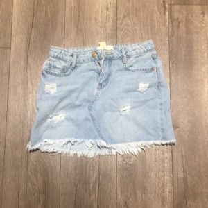 Jean skirt